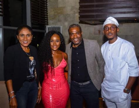 Tobi And Ceec Spotted At A Dinner Party After The Explosive Bbnaija