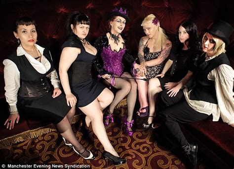 Britains First Ever Lesbian Burlesque Troupe Take To The Stage In A
