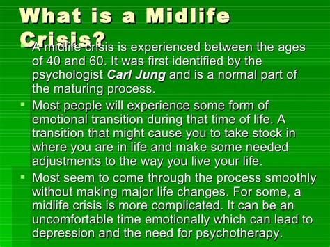 6 stages of midlife crisis