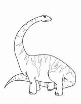 Diplodocus Pages Coloring Color Online Printable Print Dinosaurs sketch template