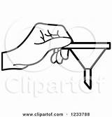 Funnel Coloring Holding Hand Illustration Clipart Royalty Vector Lal Perera Designlooter 1024px 1080 01kb sketch template