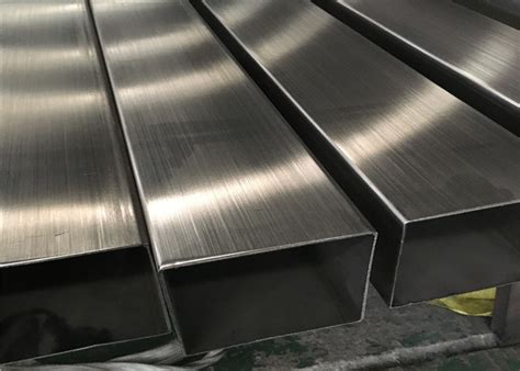 stainless steel rectangular tubing high strength welded