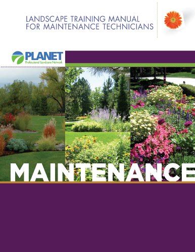 landscape training manual  maintenance technicians
