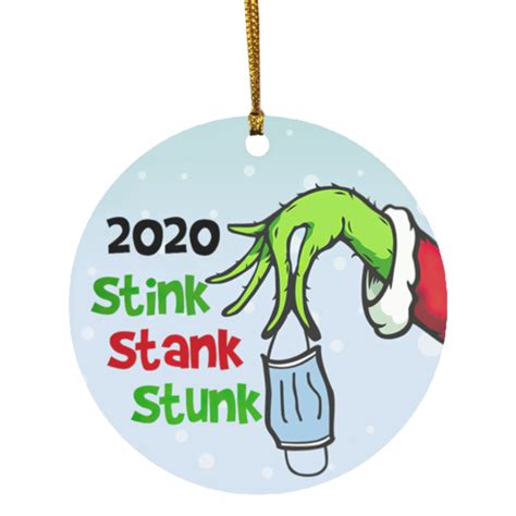 stink stank stunk christmas ornament keepsake decorative christmas