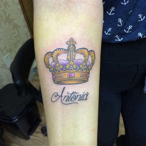 55 Best King And Queen Crown Tattoo Designs And Meanings