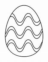 Egg Easter Coloring Printable sketch template