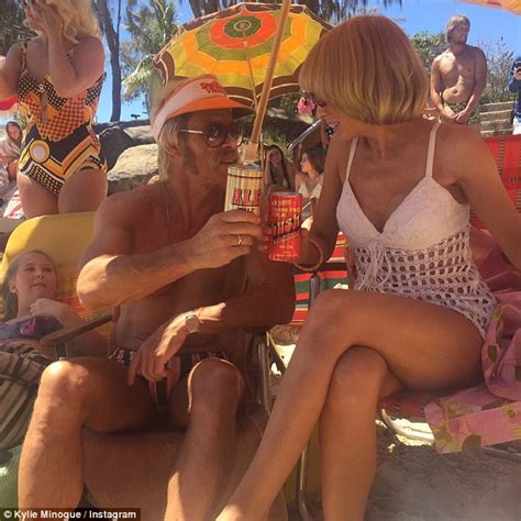 kylie minogue shares swinging safari shoot pictures