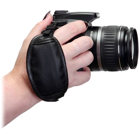 hakuba sunpak camera grip wrist strap black sp kgp  bh