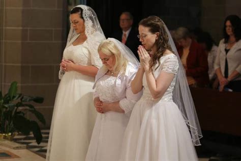 as consecrated virgins three women promise lifelong fidelity to christ