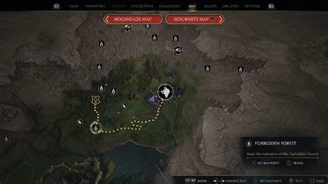 hogwarts legacy map  floating candles solution  explainer