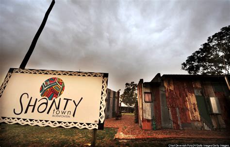 south african shanty town    huffpost  world post