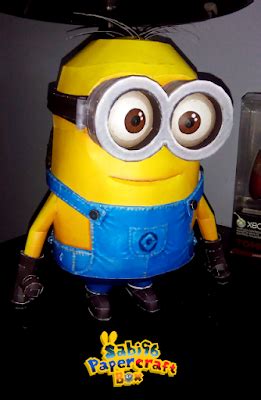 paperized minion paper model papercraft  paper models paper crafts