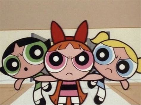 buttercup blossom and bubbles from the powerpuff girls 1998