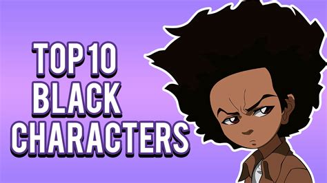top  black cartoon characters marsreviews youtube