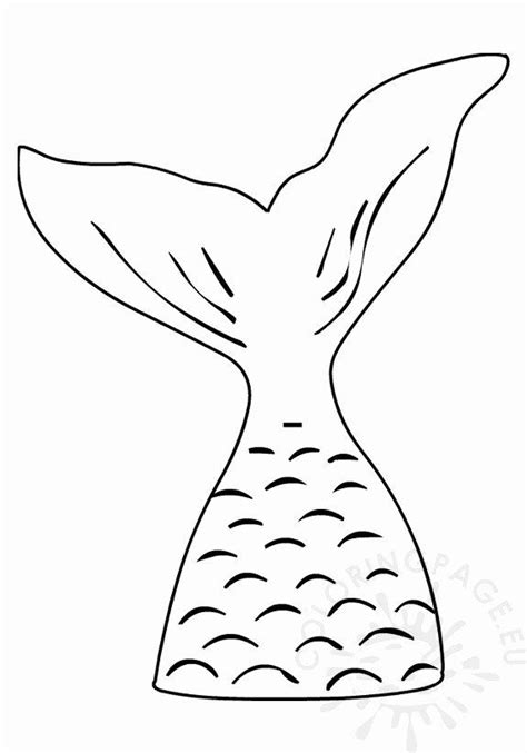 mermaid tail template printable