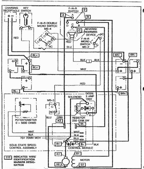 ezgo wiring diagram data wiring diagram today ezgo  volt wiring diagram cadicians blog
