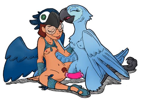 Rule 34 Avian Bird Breasts Dildo Eyeswear Female Glasses Human Jewel