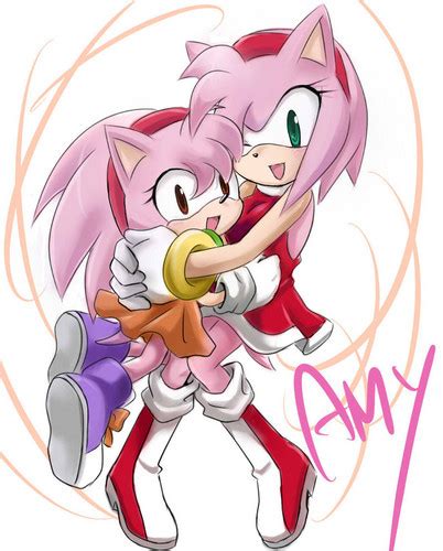 Amy And Classic Amy Protect A Rose Photo 35234547 Fanpop