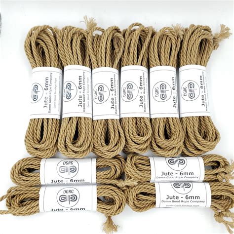 jute bondage rope shibari rope riggers kit bdsm mature etsy