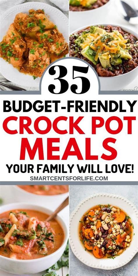 cheap  easy crock pot meals  family  love