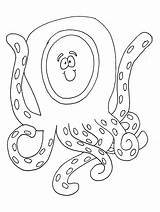 Coloring Pages Letter Alphabet Octopus Sheets Preschool Print Popular Coloringpagebook Kids Library Clipart Related sketch template