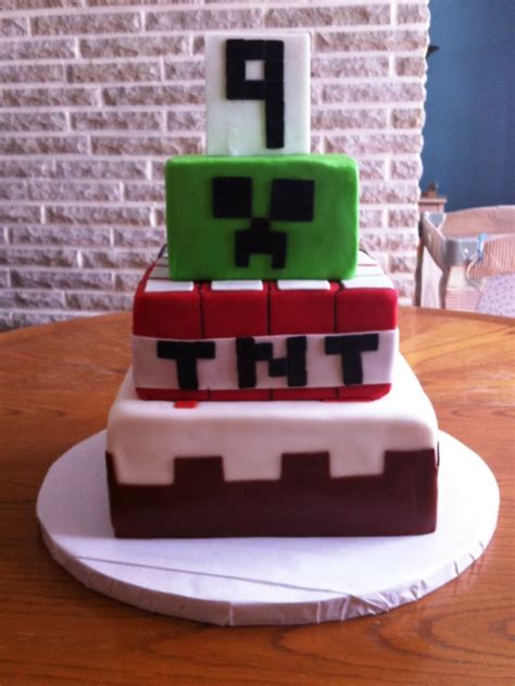 minecraft cake cakecentralcom