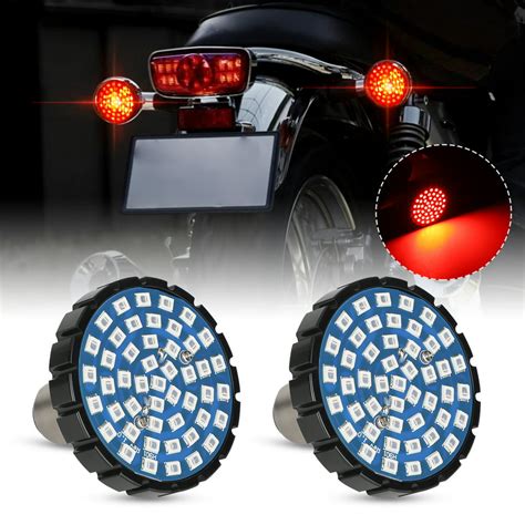 led light bulbs  harley davidson motorcycles tsv   smd led red tail lights kit
