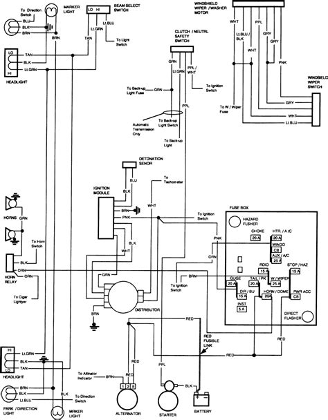 auto wiring diagram  gmc truck engine compartment wiring diagram