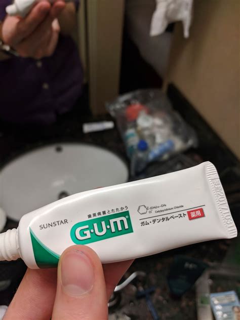 toothpaste  japan   actual chemical structure