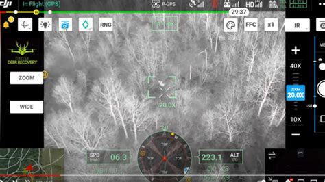 thermal imaging drone  deer recovery autelpilot