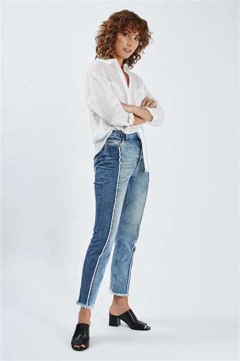 Most Pinned Jeans On Pinterest Are Two Tone Panels Metro News