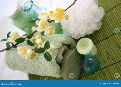 zen bath spa retreat stock photo image  candle health