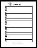 home charts  forms blank checklist chore chart kids charts  kids