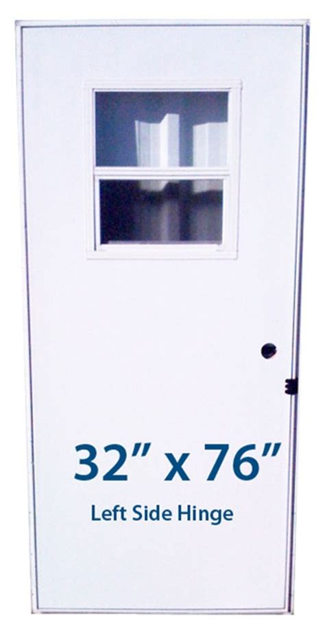 mobile home slider door  lh left hand hinge doors