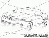 Chevy sketch template