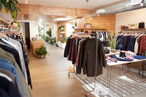 clothes shop interior stock photo  image  clothing store store clothing istock