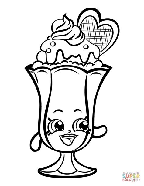 shopkin coloring page  printable coloring pages shopkin