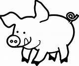 Pig Clipart Face Drawing Coloring Pages Piglet Clip Animals Getdrawings Animal Animated Drawings Clipground Wecoloringpage sketch template