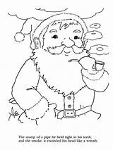 Coloring Pages Night Christmas Before Printable Twas Gif Popular Choose Board Coloringhome sketch template