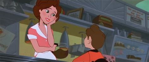 Annie Hughes And Her Son Hogarth From The Iron Giant