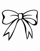 Bow Coloring Clip Pages Christmas Library Drawing Clipart Choose Board Pink sketch template