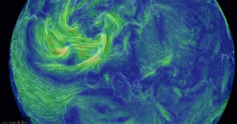 reference frame real time global wind map