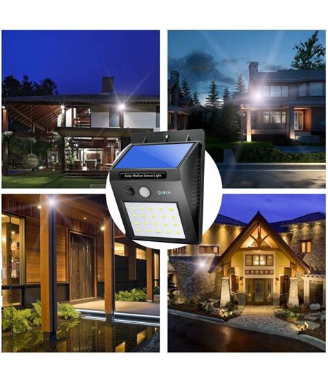 rooq 4w solar outdoor wall light pack of 1 buy rooq 4w solar outdoor