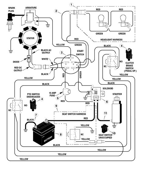 briggs  stratton p   wiring diagram