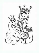 Roi Reine Coloriage Kings Rois Reines Coloriages Justcolor Typique sketch template