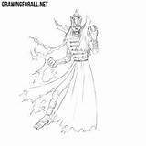 Lich Draw Drawingforall sketch template