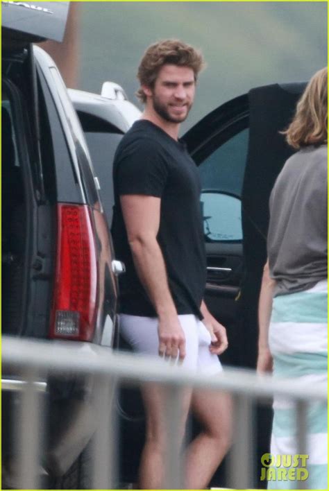 Liam Hemsworth Bares Hot Bod While Stripping Out Of