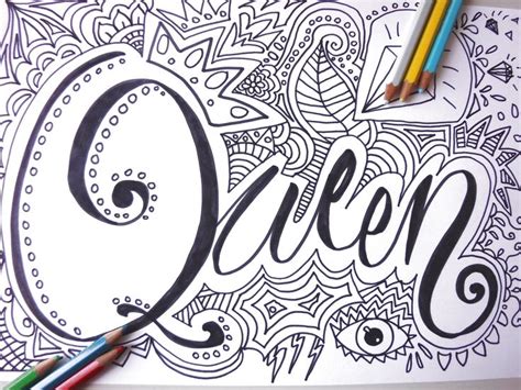queen coloring page printable colouring book etsy printable