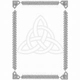 Celtic Border Clipart Knot Cliparts Designs Clip Simple Borders Library Background Unique A4 Trinity Symbol Clipground Brighthub sketch template