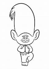 Trolls Coloring Pages Print Coloriage Kids Adult Cartoon Troll Printable Template Movie Poppy Imprimer Branches Coloringtop Government Savoir Plus Printables sketch template